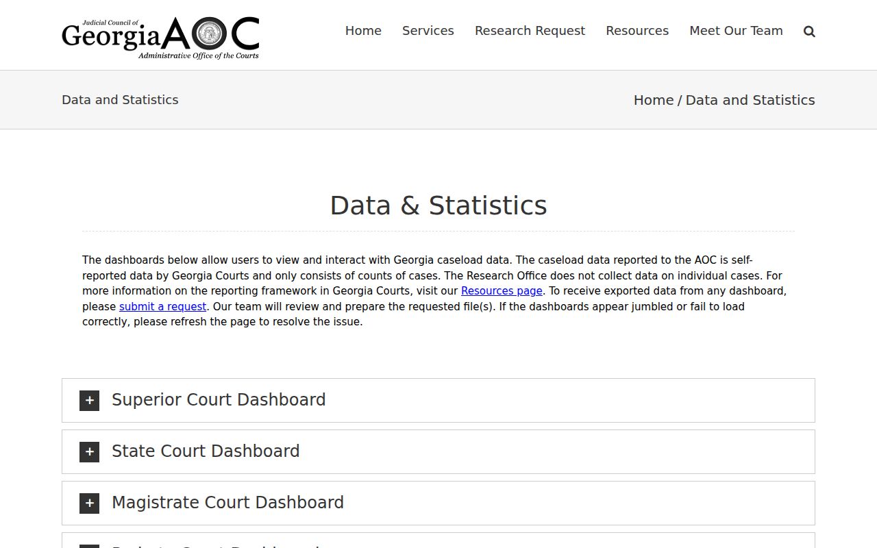 Hancock County case lookup research and statistics source